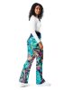all over print flare leggings white right 669ba55567921 | Bikini Junction