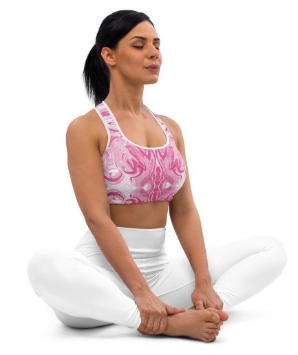 EnergizeElegance Padded Sports Bra