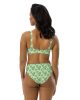 all over print recycled high waisted bikini white back 66a33d505185e | Bikini Junction