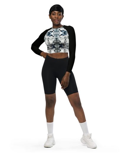 ThriveThreads Long-sleeve Crop Top