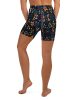 all over print yoga shorts white back 669b473c9478a | Bikini Junction